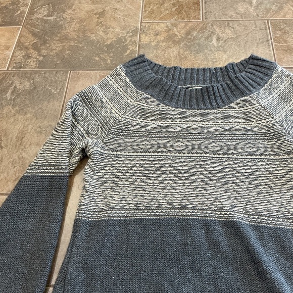 Royal Robbins Charcoal and light grey Patterned Sweater - Picture 2 of 5